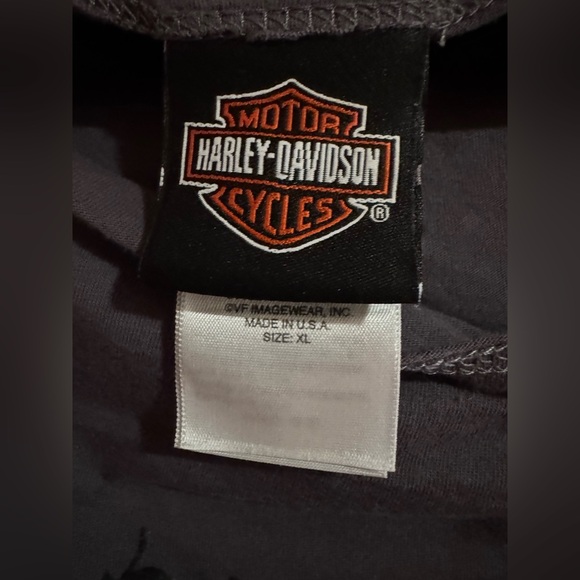 Harley-Davidson Gray Women's Top XL - Picture 2 of 6